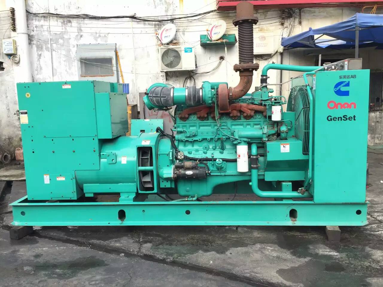 乐山租赁发电机-柴油发电机不正常冒烟的原因