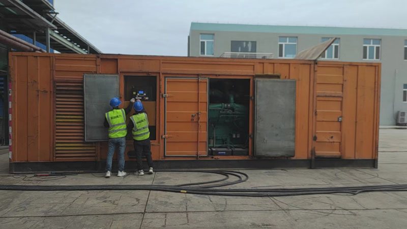 乐山如何检查柴油发电机组的机油油位？